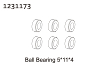 Absima Kugellager 5*11*4 (6) (1231173)
