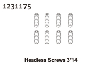 Absima Mandenschrauben 3*14 (8) (1231175)