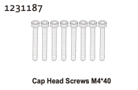 Absima Zylinderkopfschrauben M4*40 (8) (1231187)