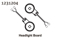 Absima Frontscheinwerfer CR4.4 PATROL (1231204)