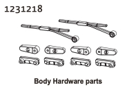 Absima Karosserie-Anbauteile CR4.4 PATROL (1231218)