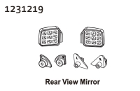 Absima R?ckspiegelset CR4.4 PATROL (1231219)
