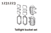 Absima Heckleuchten-Einbausatz CR4.4 PATROL (1231223)
