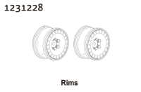 Absima Felgen CR4.4 PATROL (2) (1231228)