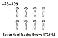 Absima Kopfschrauben ST2.5*12 (8) (1231199)