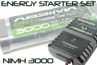 Absima RC Energy Starter Set 3000 (NiMH/NC-2.0)-UK version (4200022UK)