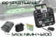 Absima RC Starter Set "Stick NiMH 4200"...