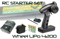 Absima RC Starter-Set "Wheel LiPo 4200" (2200016)