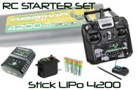 Absima RC Starter-Set "Stick LiPo 4200" UK-Version (2200017UK)