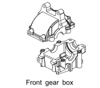 Absima Front Gear Box (1210006)