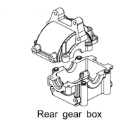 Absima Rear Gear Box (1210007)