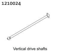 Absima Center Drive Shaft (1210024)
