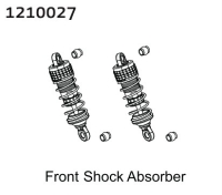 Absima Alu Front Shocks - Buggy (2) (1210027)