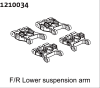 Absima Lower Suspension Arm Set F/R (1210034)