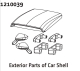 Absima Rally Body Accessories Set (1210039)
