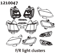 Absima F/R Light Set (1210047)