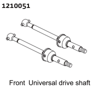 Absima Front CVDs (2) (1210051)
