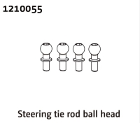 Absima Steering Tie Rod Balls (4) (1210055)