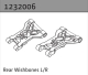 Absima Querlenker hinten L/R (1232006)