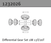 Absima Differentialgetriebesatz 1M 13T/20T (1232026)