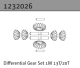 Absima Differentialgetriebesatz 1M 13T/20T (1232026)
