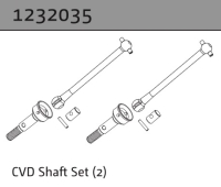 Absima CVD-Wellen Set (1232035)
