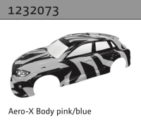 Absima Aero-X Karosserie pink/blau (ohne Sticker) (1232073)