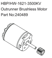 Absima HBP/HW-1621-3500KV Outrunner Brushless Motor (HBP240489)