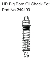 Absima HD Big Bore Oil shock set (HBP240493)