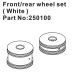 Absima Front/Rear Wheel Set (C1) (HBP250100)