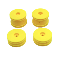 Absima Front/Rear Wheels - yellow (HBP250101)