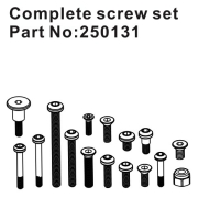 Absima Complete Screw Set (HBP250131)