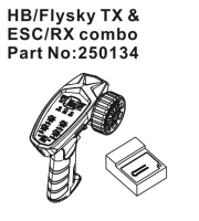 Absima Flysky TX & RX/ESC Combo (HBP250134)