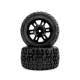 Pro-Line Racing - Jaeger Front/Rear MT Tires MTD 12mm Black Split Six (2): ARRMA MINI KRATON (PRO1034610)