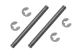 Hobbytech - Xmid front knuckle axle+clips (x2) (IM-MID-039)