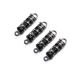 Losi - Aluminum Shock Set On-Road Assembled (4): GROM...