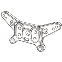 MJX - Dämpferbrücke vorne (MX-14170B)