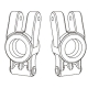 MJX - Radträger hinten (MX-14260B)