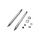 Losi - Nutted Shock Shaft Front (2): 5IVE-T 3.0 (LOS-3627)