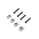 Losi - Motor Mount Insert 15 & 19 for 67T Spur:...
