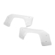 Losi - Body Panel Rear Fender Left/Right White: 5IVE-T...