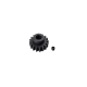 Losi - Pinion Gear 17T Mod 1.5 8mm D Shaft: 5IVE-TE...