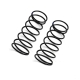 Losi - Front Spring 11.3 lb Rate Blue (2): 5IVE-T 3.0...