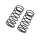 Losi - Front Spring 11.3 lb Rate Blue (2): 5IVE-T 3.0 (LOS-3731)