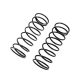 Losi - Rear Spring 13.1 lb Rate Orange (2): 5IVE-T 3.0...