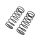 Losi - Rear Spring 13.1 lb Rate Orange (2): 5IVE-T 3.0 (LOS-3735)