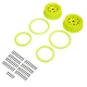 Pro-Line Racing - Wheel and Beadlock Set Yellow (2):...