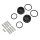 Pro-Line Racing - Wheel and Beadlock Set Black (2): 5IVE-T 3.0 (PRO287803)