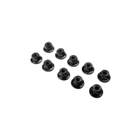 Losi - Flanged Nylock Nut M5 STL (10) (LOS-3918)