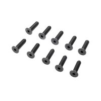 Losi - Flat Head Screws M5 x 20mm STL (10) (LOS-3923)